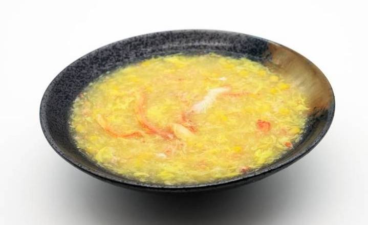 D4. Crab Meat with Corn Thick Soup 蟹肉粟米羹